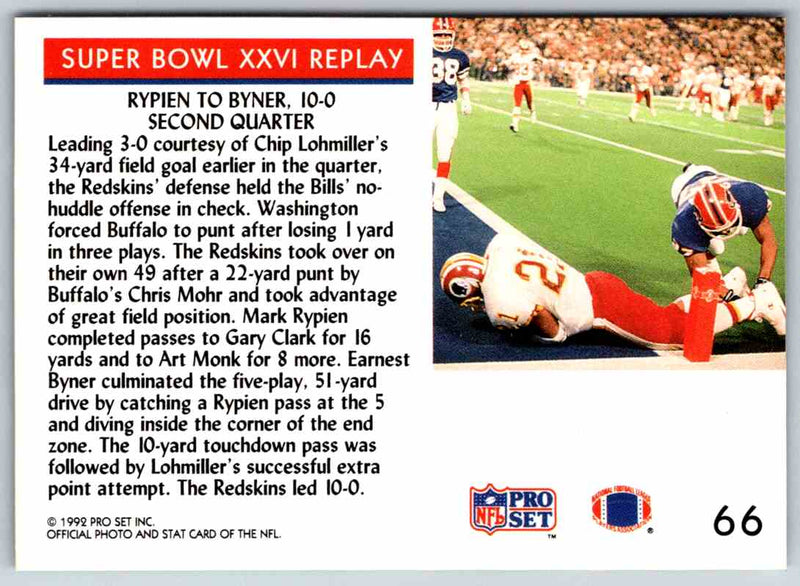 1992 Proset Earnest Byner