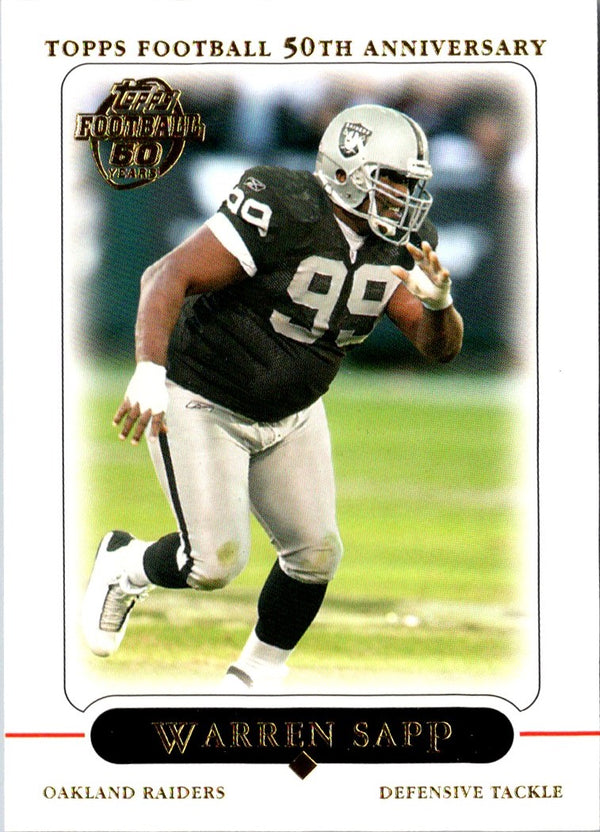 2005 Topps Warren Sapp #128