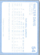1989 Collegiate Collection North Carolina's Finest Walter Davis