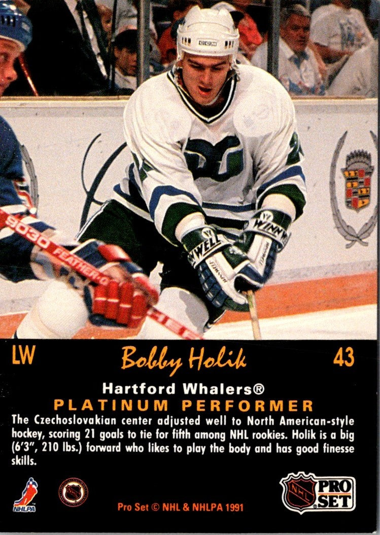 1991 Pro Set Platinum Bobby Holik