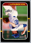 1986 Donruss Rick Honeycutt