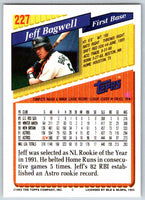 1993 Topps Jeff Bagwell #227