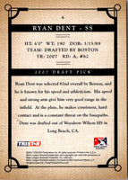2007 Tristar Prospects Plus Ryan Dent #8