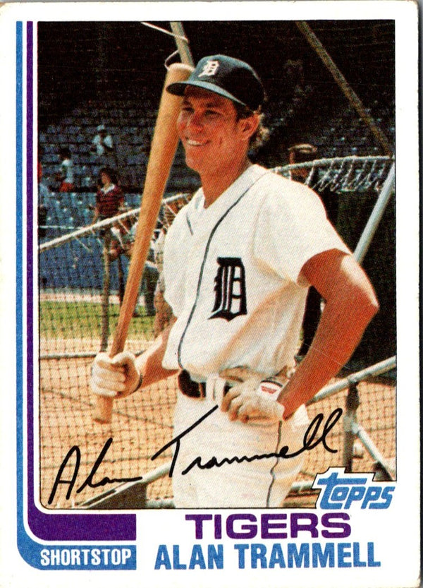 1982 Topps Alan Trammell #381