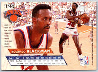 1992 Fleer Ultra Rolando Blackman #125
