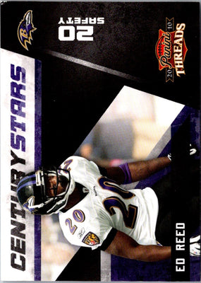 2010 Panini Threads Century Stars Ed Reed #13