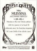 2015 Topps Gypsy Queen Mike Mussina