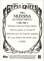2015 Topps Gypsy Queen Mike Mussina #31