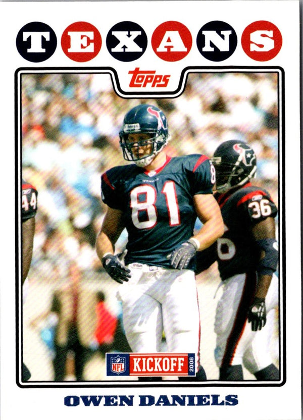 2008 Topps Kickoff Owen Daniels #141