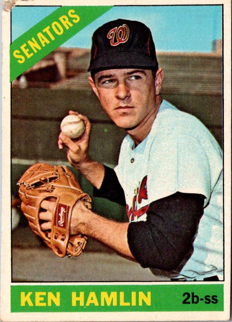 1966 Topps Ken Hamlin