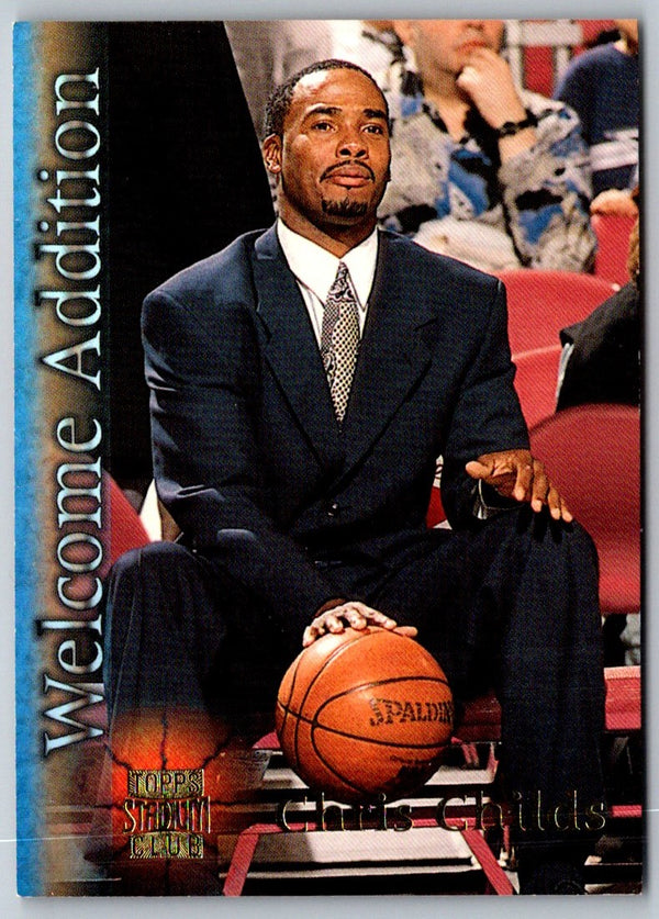 1996 Stadium Club Welcome Addition Chris Childs #WA8