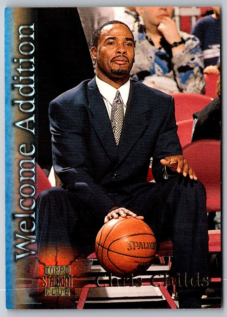 1996 Stadium Club Welcome Addition Chris Childs
