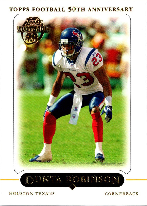2005 Topps Dunta Robinson #127