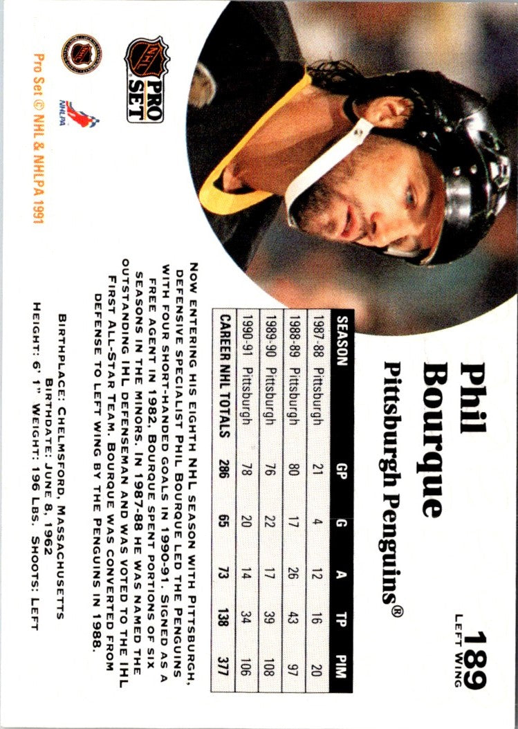 1991 Pro Set Phil Bourque
