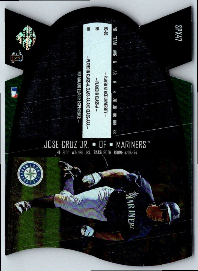 1997 SPx Jose Cruz Jr.