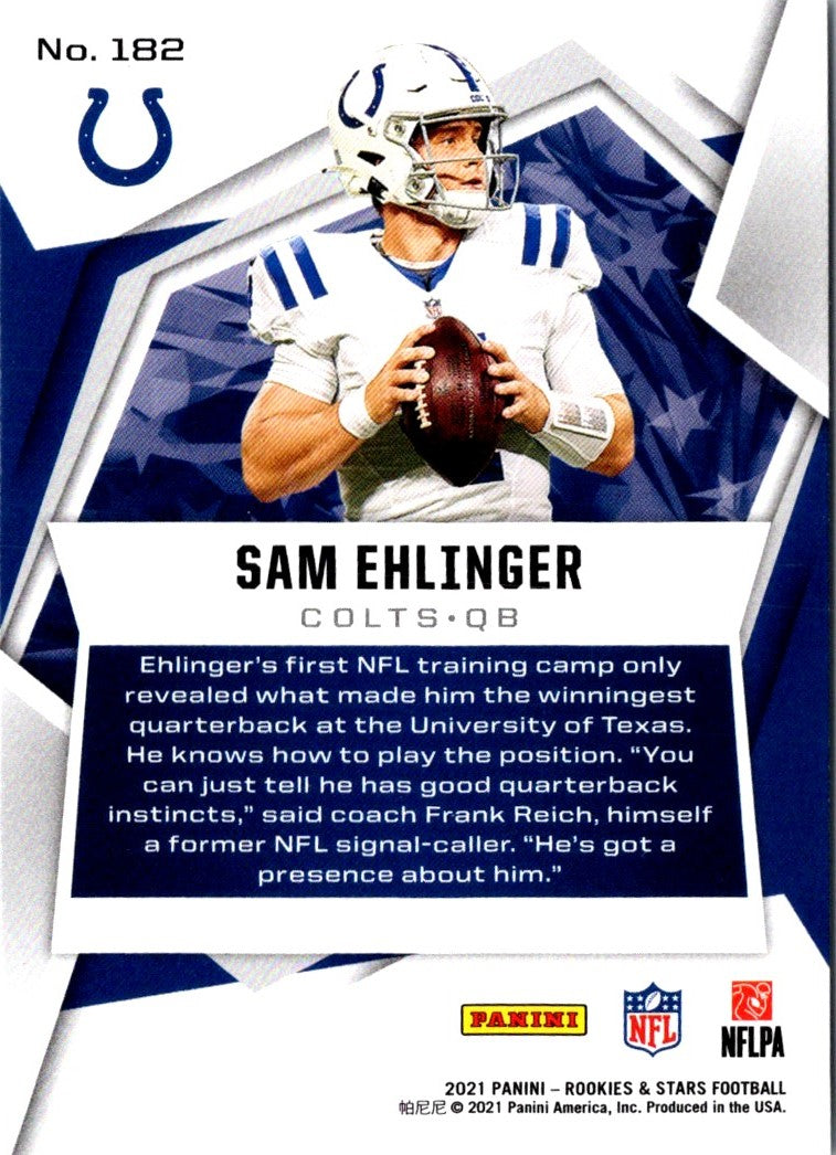 2021 Panini Rookies & Stars Sam Ehlinger