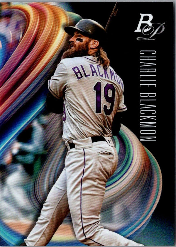 2018 Bowman Platinum Charlie Blackmon #65
