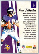 2015 Score Fran Tarkenton