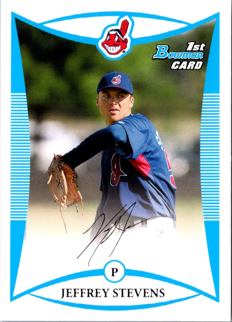 2008 Bowman Prospects Jeff Stevens