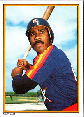 1987 Topps Glossy Send-Ins Kevin Bass #34