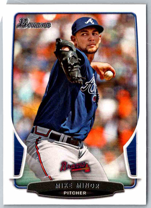 2013 Bowman Mike Minor #117