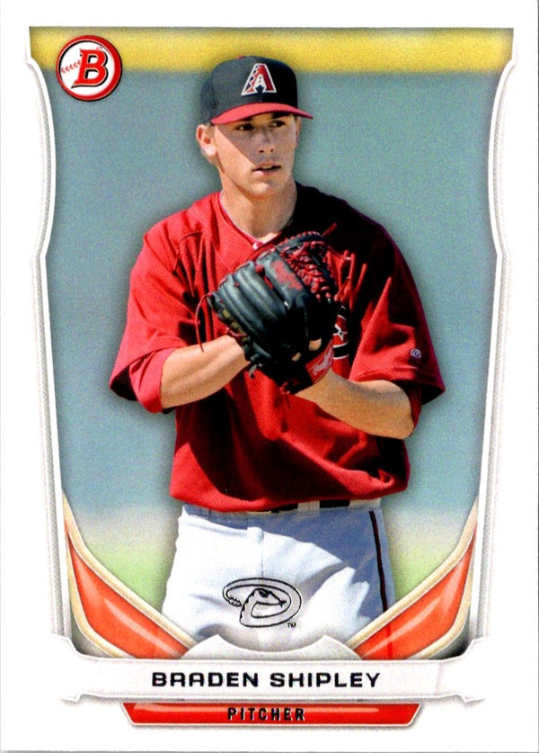 2014 Bowman Draft Picks & Prospects Top Braden Shipley #TP-17