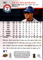 2008 Upper Deck First Edition Brad Wilkerson #182