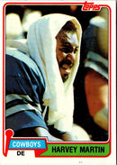 1981 Topps Harvey Martin
