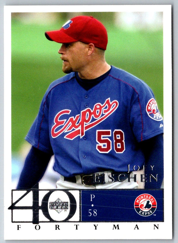 2003 Upper Deck 40-Man Joey Eischen #541