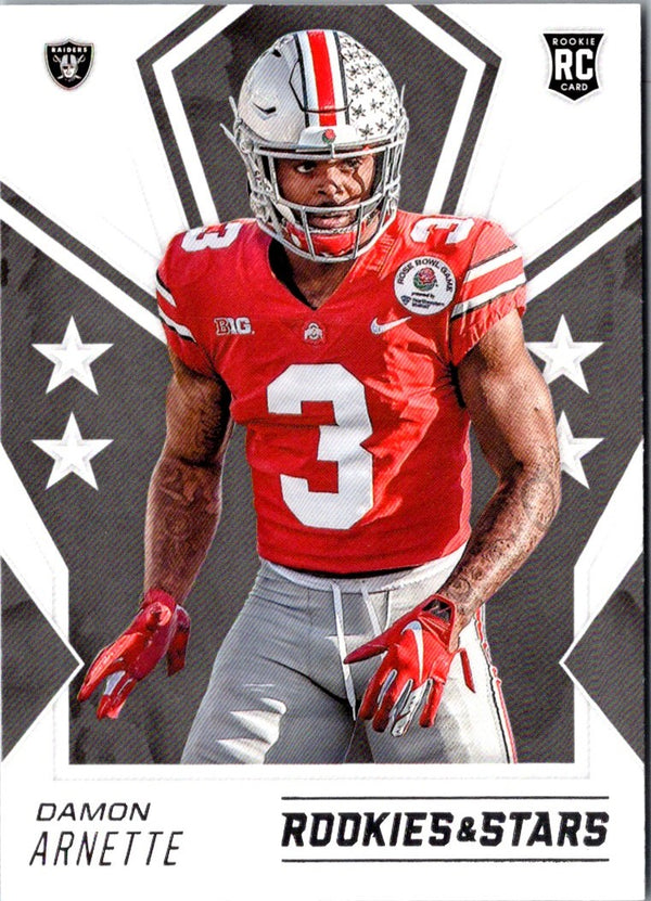 2020 Panini Rookies & Stars Damon Arnette #185 Rookie