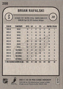 2011 O-Pee-Chee Brian Rafalski