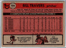 1981 Topps Bill Travers