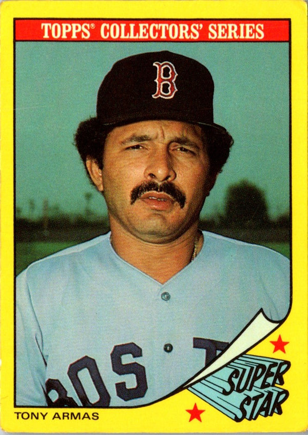 1986 Topps Baseball Champion Superstars Tony Armas #1