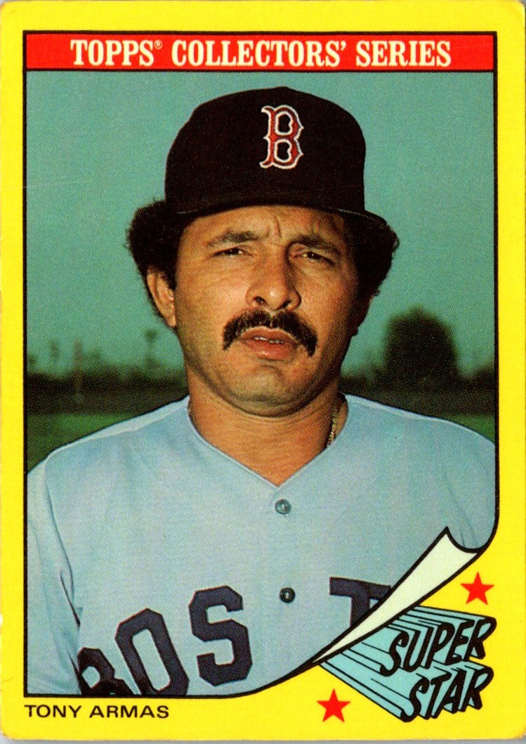 1986 Topps Baseball Champion Superstars Tony Armas