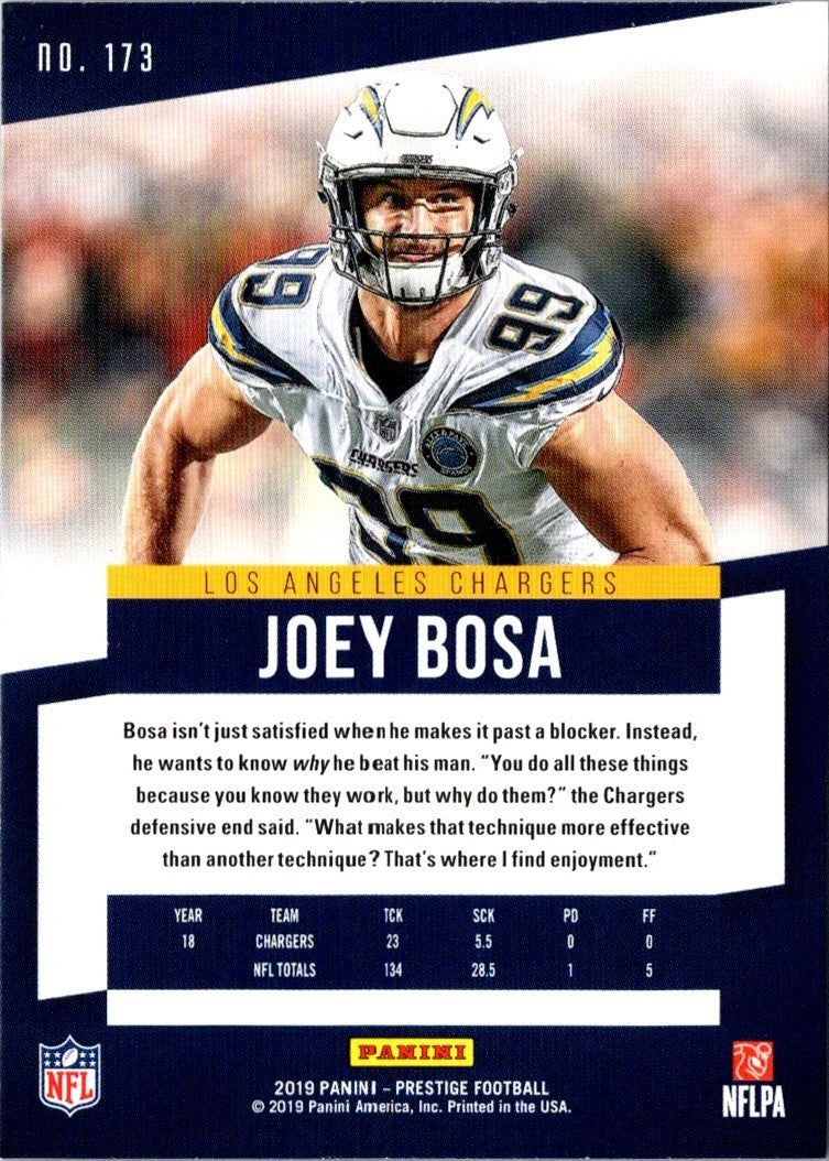 2019 Panini Prestige Joey Bosa