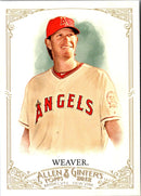 2012 Topps Allen & Ginter Jered Weaver