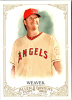 2012 Topps Allen & Ginter Jered Weaver #124