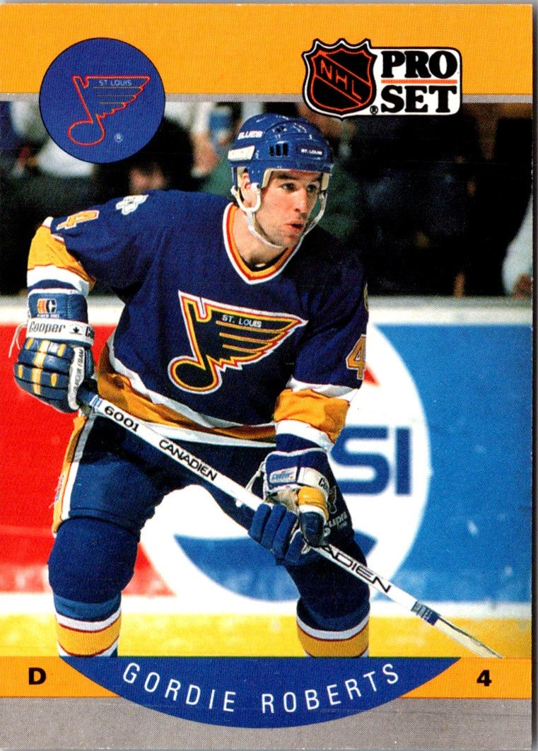 1990 Pro Set Gordie Roberts