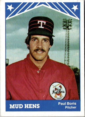 1983 TCMA Toledo Mud Hens Paul Boris #1