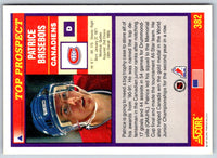 1991 Score American Patrice Brisebois #382