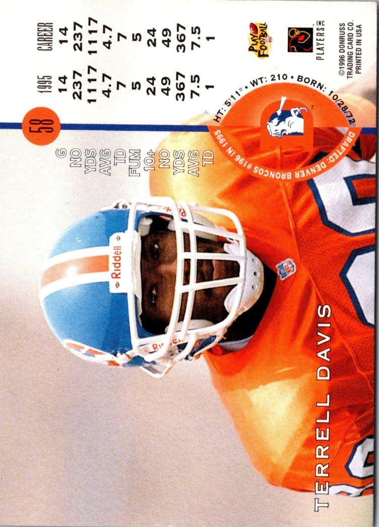 1996 Collector's Edge Terrell Davis