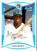 2008 Bowman Prospects Greg Burns