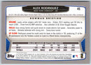 2013 Bowman Alex Rodriguez