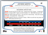 2014 Bowman Jayson Werth #47