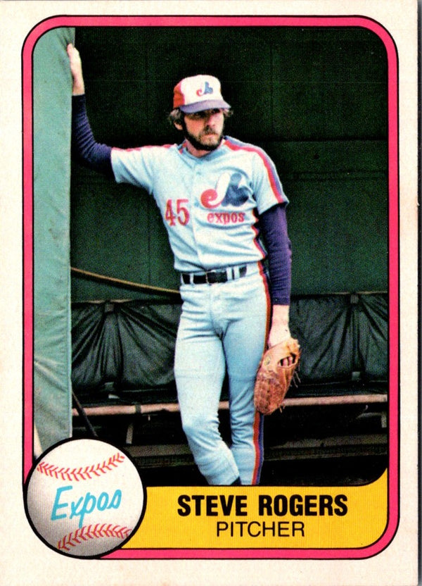 1981 Fleer Steve Rogers #143