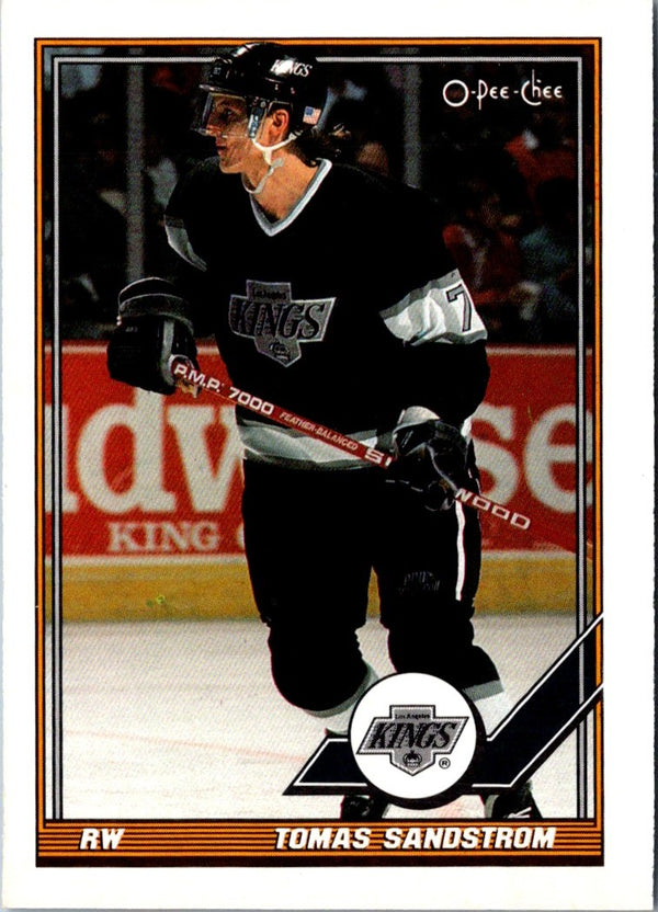 1991 O-Pee-Chee Tomas Sandstrom #173