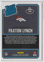 2016 Donruss Optic Paxton Lynch #190 Rookie hot