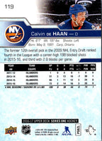 2016 Upper Deck Calvin de Haan #119