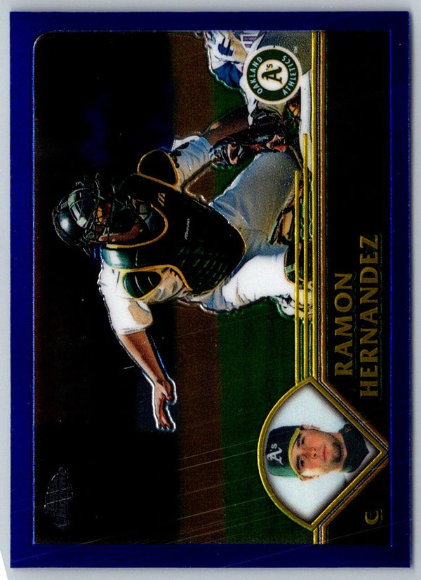 2003 Topps Chrome Ramon Hernandez #158