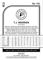 2019 Hoops T.J. Warren #152